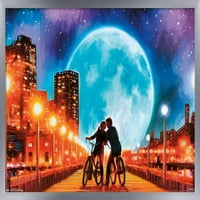 Moreno-képzőművészet-szerelem a Hold fal poszter, 22.375 34