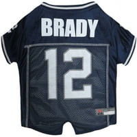 Háziállatok Első NFLPA Tom Brady New England Patriots Jersey kutyák és macskák számára