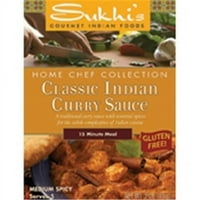 Sukhis Gourmet indiai ételek Sukhis otthoni szakács gyűjtemény Curry szósz, oz