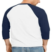 Hanes férfi és nagy férfi X-Temp Baseball Raglan póló, 3XL méretig