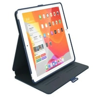 Speck Balance Folio 10.2 Apple iPad Tablet tok-parti kék szén szürke