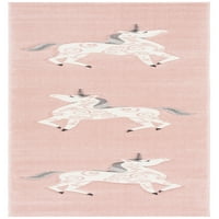 Carousel Kids Collection CRK163P rózsaszín elefántcsont szőnyeg
