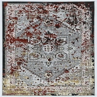 Linon Elixir Area szőnyeg kollekció, szürke és krémszínű, 2 '3'