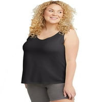 Hanes Originals Women's Plus Size Classic Fit Tank Top