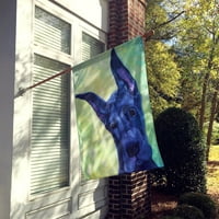 Carolines kincsek 7388chf Great Dane Midnight Puppy zászló vászon ház mérete, ház mérete, Többszínű