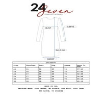 24 Seven Comfort ruházat plusz méretű ujjatlan birodalom derék maxi ruha