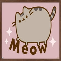 Pusheen-Miau Fali Poszter, 22.375 34 Keretes