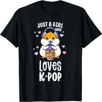 Pop Ajándékok Tizenéves Lány Kawaii Kpop Hörcsög Buborék Tea Póló