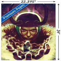 Marvel Comics - Loki-utazás a rejtélybe fali poszter Pushpins, 22.375 34