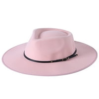 Licupiee Cowgirl Cowboy kalapok nőknek férfiak Fau érezte Vintage Western Cowboy kalap állítható felnőtt széles karimájú