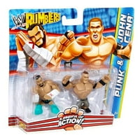 Birkózás Rumblers Sorozat Punk & John Cena Mini Ábra 2-Csomag