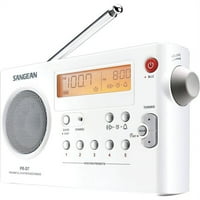Sangean® Digital AM FM hordozható rádió
