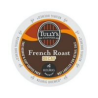 Tully kávé francia sült koffeinmentes doboz K-csésze