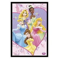 Trends International Disney Princess nyomtatott keretes poszter