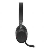 Jabra Evolve-Headset-on-ear-Bluetooth-vezeték nélküli-aktív zajszűrés-USB-C-zajszigetelés-fekete-tanúsított a Microsoft