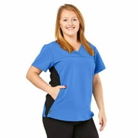 Medline California Ave Női Jóga stílusú Stretch Scrub Top