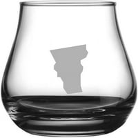 Vermont Államok maratott 4.1 oz Spey Dram Whisky üveg