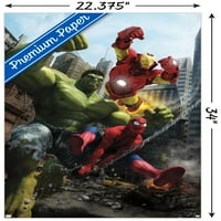 Marvel Comics-Hulk-Marvel Adventures Iron Man Különkiadás Fali Poszter, 22.375 34