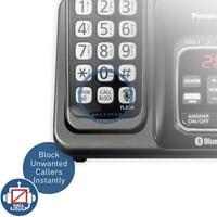 Panasonic KX -TGD Link2Cell Bluetooth® vezeték nélküli telefon hangsegítővel és üzenetrögzítővel - szabványos kézibeszélők