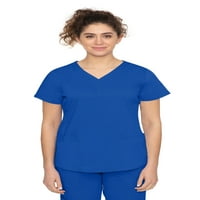 Gyógyító kezek Lila címke Női Jane 2-Pocket Scrub Top