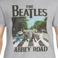 A Beatles férfi Abbey Road grafikus póló Rövid ujjú