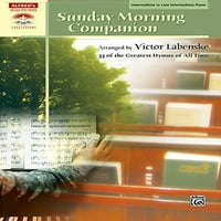 Vasárnap reggel Companion: hagyományos himnuszok rendezett a különböző stílusok szóló zongora, fésű kötött könyv