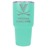 Virginia Cavaliers oz szigetelt pohár maratott-Seafoam