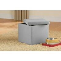 Urban Shop Fau Suede Ultra Storage Ottoman, több szín