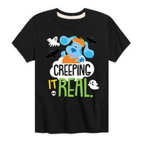 Blue ' s Clues-kúszó It Real-kisgyermek és Ifjúsági Rövid ujjú grafikus póló