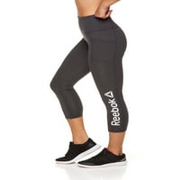 Reebok női capri nadrágja grafikával