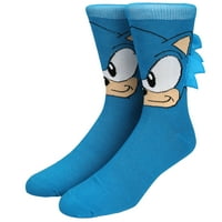 Sega Sonic The Hedgehog Crew zokni tollakkal egy méretben