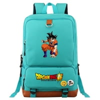 Bzdaisy Dragon Ball Goku tér hátizsák-nagy kapacitású, Több zsebbel, illik 15 Laptop Unise gyerekeknek Tini