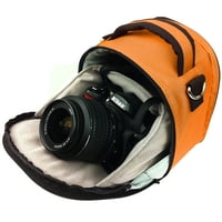 Laurel Travel Camera Protector Case Válltáska illeszkedik a digitális tükörreflexes fényképezőgépekhez [Canon, Nikon,