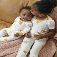 Modern pillanatok: Gerber Baby & Toddler Snug-Fit pamut pizsamák, 4 darab, méretek 12m-5T