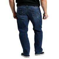 Silver Jeans Co. Men's Grayson Classic Fit egyenes láb farmer, derékméret 30-42
