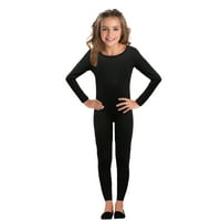 Halloween lányok fekete hosszú ujjú jumpsuit jelmez-tartozék, az ünneplés útján, az X-nagy méret