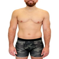 Atlétikai művek fenntartható férfi boxer rövidnadrág, 3 csomag