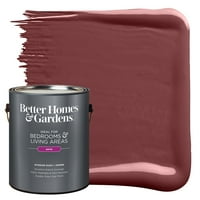 Jobb Homes & Gardens belső festék és alapozó, Cabernet Red, gallon, szatén