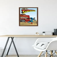 Képregény-Superman-Vintage Fali Poszter, 14.725 22.375