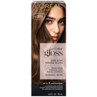 'Oreal Paris Le Color Gloss egy lépés tonizáló fényes hajszín, gazdag barna, fl oz