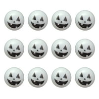 12 darabos Halloween Pong Balls szórakoztató asztalitenisz labdák macska Játék, szórakozás, farsangi Medence Játékok,