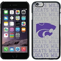 Kansas State Wildcats A tervezés megismétlése az Apple iPhone Microshell Snap-On tokon