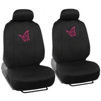 Rózsaszín Pillangó Design Autó Üléshuzatok, Teljes Készlet, Darab