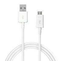 Micro USB kábel kompatibilis Alcatel OneTouch popsztár [láb USB kábel] fehér