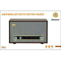 Retro Bluetooth AM FM rádió