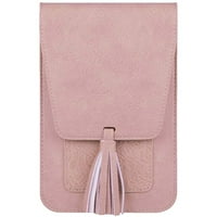 Cara Lady Crossbody táska női lány szabadtéri Válltáska kézitáska telefon táska Rózsaszín 18.4x11. 4x