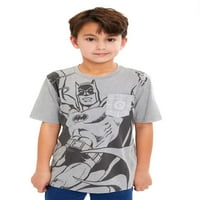 Batman Boys grafikus zseb póló, 4-18 méret