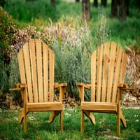 Redondo teak fa adirondack szék és bortartó kombináció