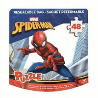 Marvel Spider-Man 48 darabos puzzle-rel visszaszerezhető táskával