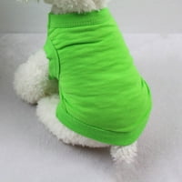 Pet Outfit kis kölyök ing aranyos kényelmes mellény felsők kutya macska kapucnis kutya divat kisállat ruházat Zöld